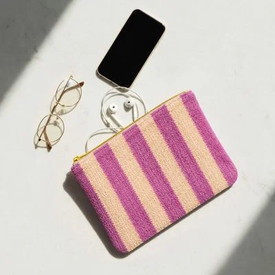 Kit Couture Craftine Pochette Micro éponge rayé