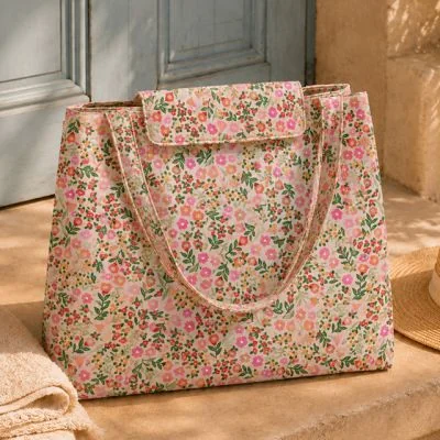Kit Couture Craftine Sac isotherme Lunch Bag Flower
