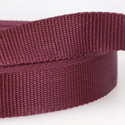Sangle Polypropylène 30 mm Bordeaux x1m
