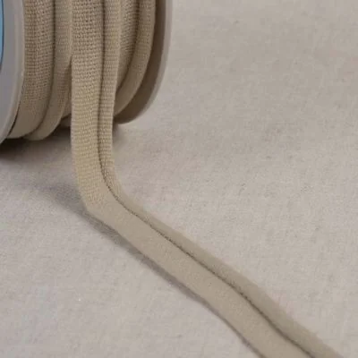 Cordon dépassant 5mm Beige x1m