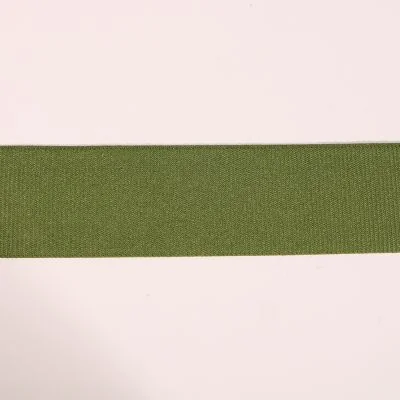 Ruban gros grain élastique ceinture 36 mm Frou-Frou - Vert x1m