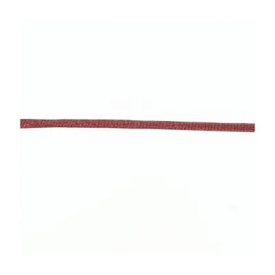 Cordon spaghetti brillant 7 mm Frou-Frou Rouge x1m