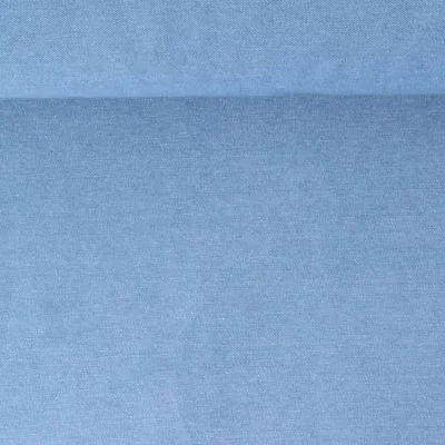 Tissu Jean Denim Stretch Marianne uni Bleu denim - Par 10 cm