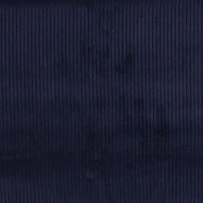 Tissu Velours Grosses côtes Bleu marine x10cm