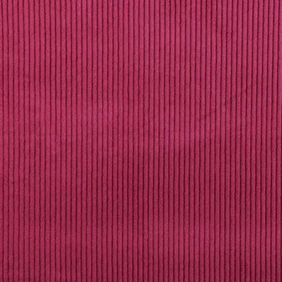 Tissu Velours Grosses côtes Lie de Vin - Par 10 cm