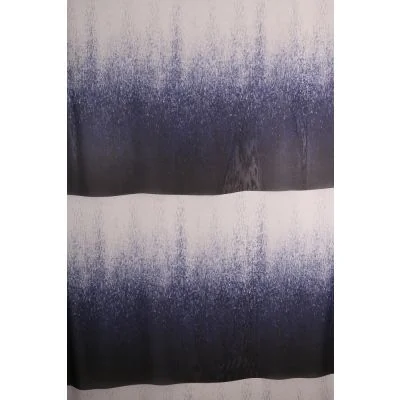 Tissu Panneau Satin Gianni Tessuti 80x140cm Aqua sur fond Gris