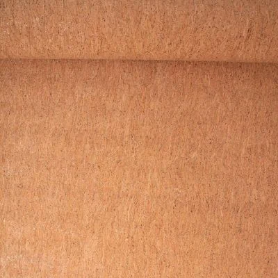 Tissu Liège  Paillettes argent sur fond Naturel - Par 10 cm