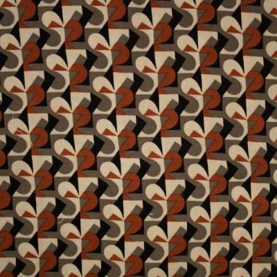 Tissu Viscose Twill Papier peint sur fond Bordeaux - Par 10 cm