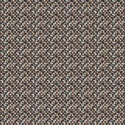Tissu Viscose Twill Mini diagonals sur fond Blanc - Par 10 cm