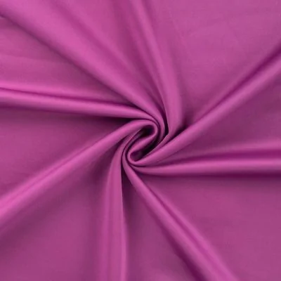 Tissu Jersey Scuba uni Rose fuchsia - Par 10 cm