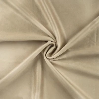 Tissu Suédine Scuba Tie-Dye Beige - Par 10 cm
