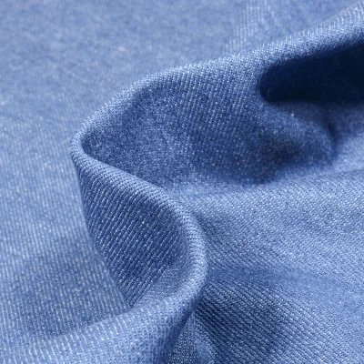 Tissu Jean épais 10 Oz Bleu clair - Par 10 cm