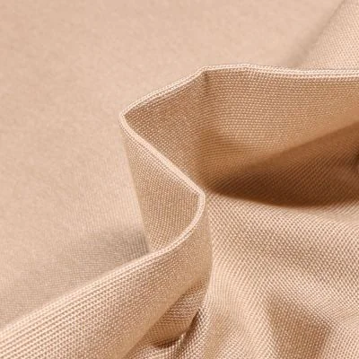 Tissu Toile extérieure uni Grande Largeur Dralon Beige - Par 10 cm