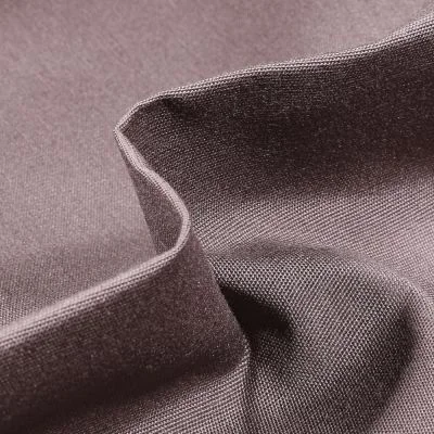 Tissu Toile extérieure uni Grande Largeur Dralon Gris anthracite - Par 10 cm