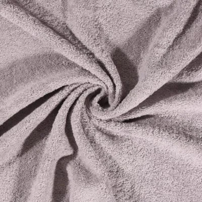 Tissu Eponge Deluxe Gris clair - Par 10 cm