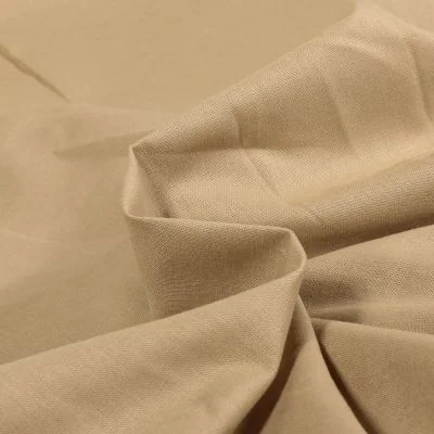 Tissu Coton uni Grande largeur 280cm Santorin Naturel - Par 10 cm