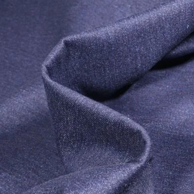 Tissu Denim Jeans Bleu marine - Par 10 cm