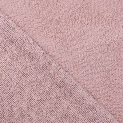 Tissu Micro Éponge Bambou Rose pastel - Par 10 cm