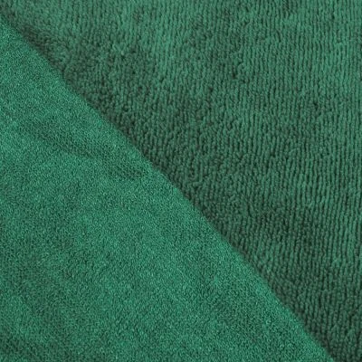 Tissu Micro Éponge Bambou Vert épicéa - Par 10 cm