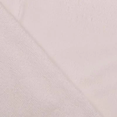 Tissu Micro Éponge Bambou Blanc cassé - Par 10 cm