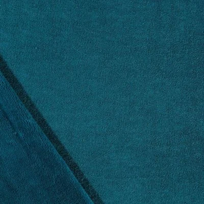 Tissu Micro Éponge Bambou Bleu pétrole - Par 10 cm