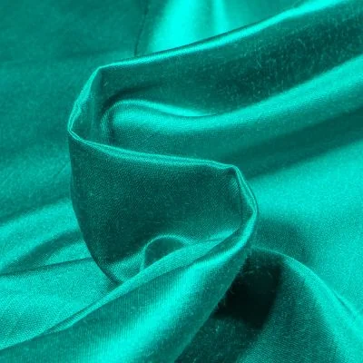 Tissu Taffetas d&#039;ameublement Bombyx Vert émeraude - Par 10 cm