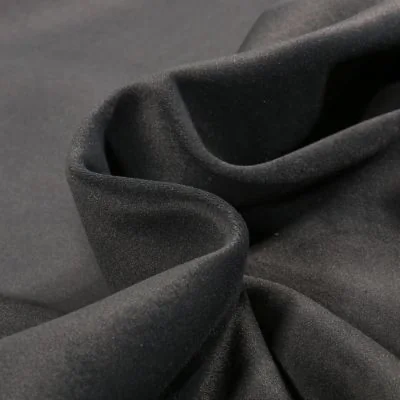 Tissu Occultant isolant thermique uni Gris anthracite - Par 10 cm