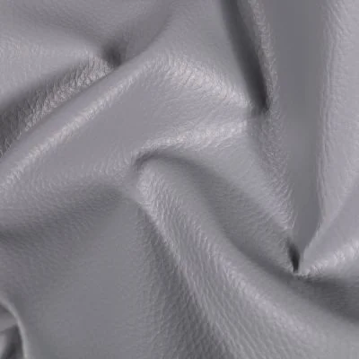 Simili cuir d&#039;ameublement uni Gris clair - Par 50 cm