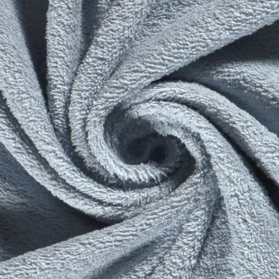 Tissu Eponge légère 340 g/m² uni Bleu ciel - Par 10 cm
