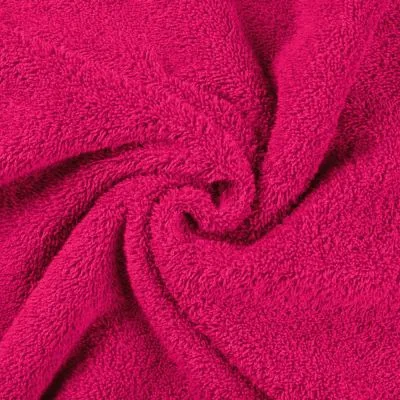 Tissu Eponge légère 340 g/m² uni Fuschia - Par 10 cm