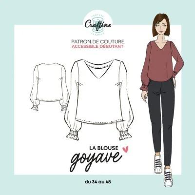 Patron Craftine Blouse Goyave