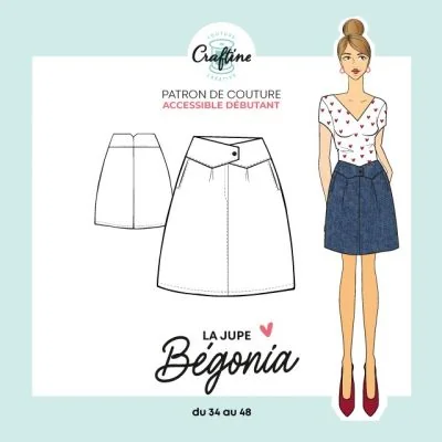 Patron Craftine Jupe Begonia