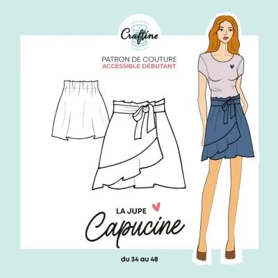 Patron Craftine Jupe Capucine