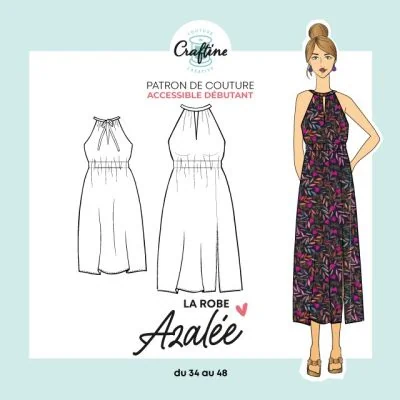 Patron Craftine Robe Azalée