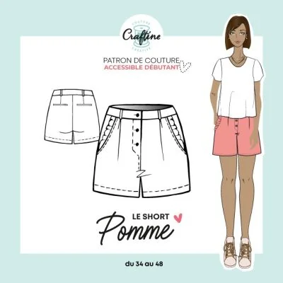 Patron Craftine Short Pomme