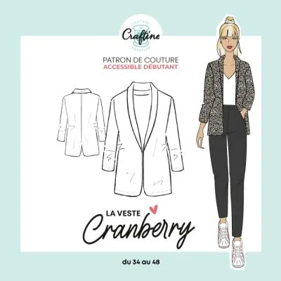 Patron Craftine Veste Cranberry