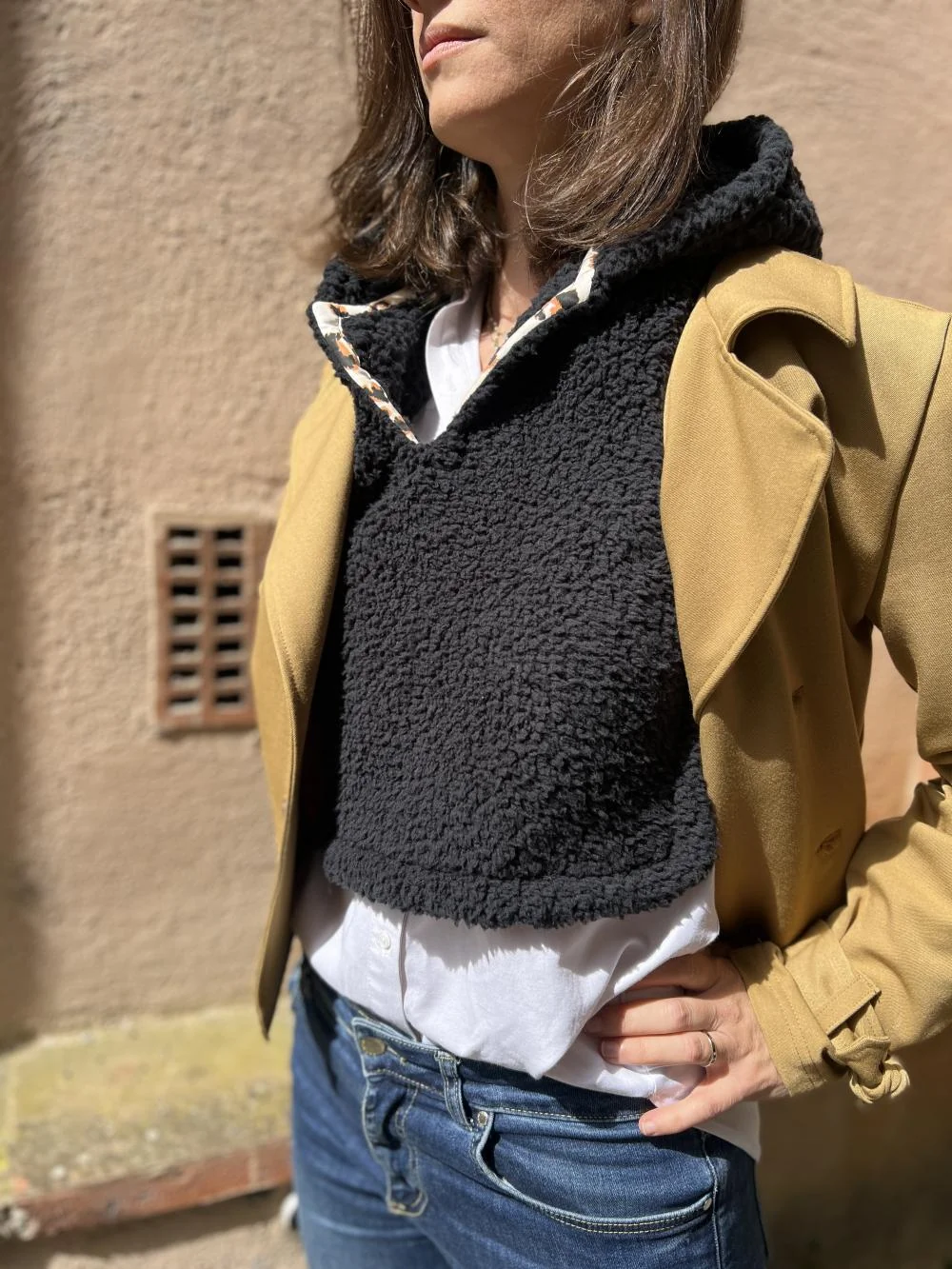 Plastron Fluffy