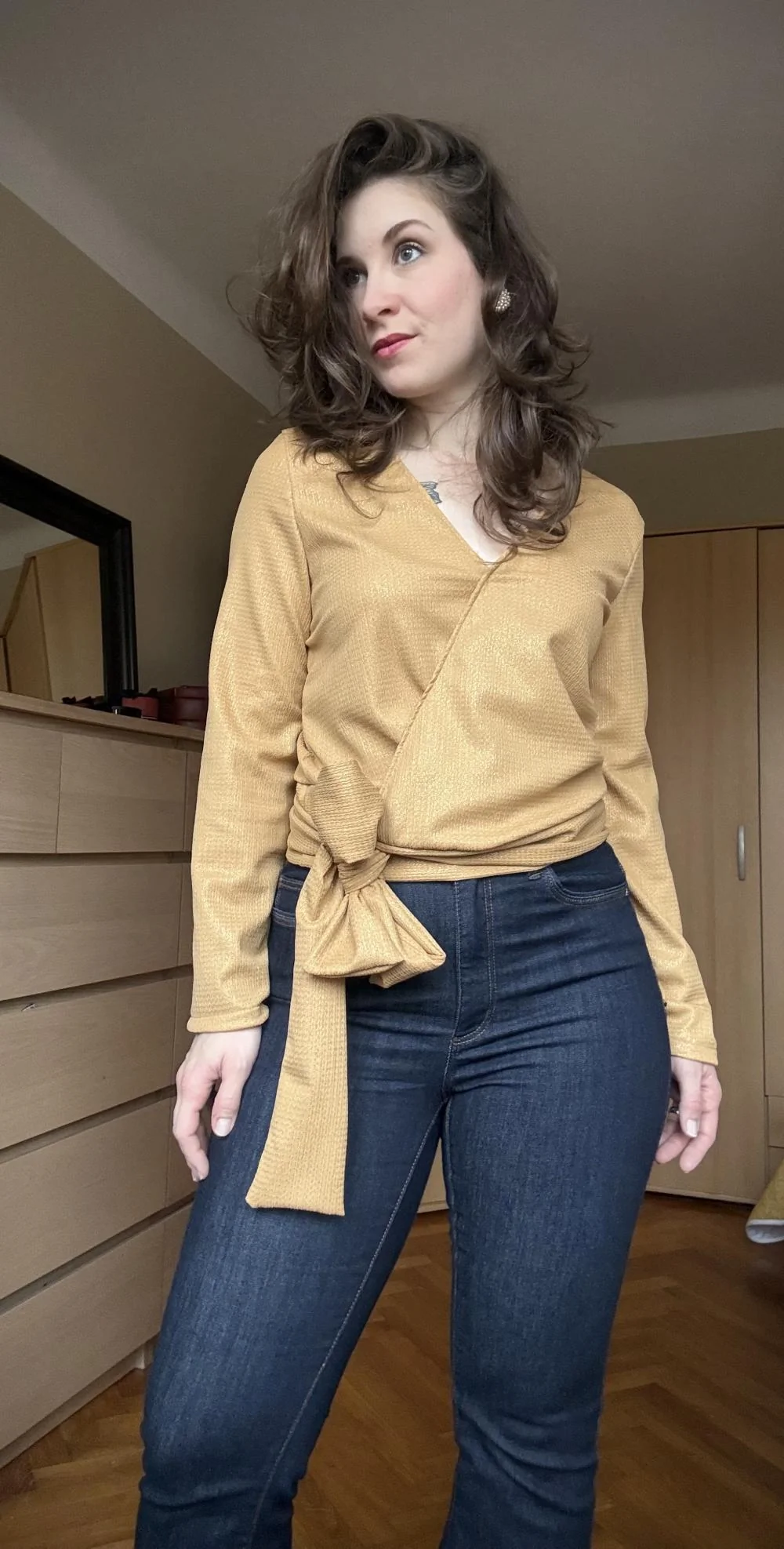 Blouse cache-coeur Lover