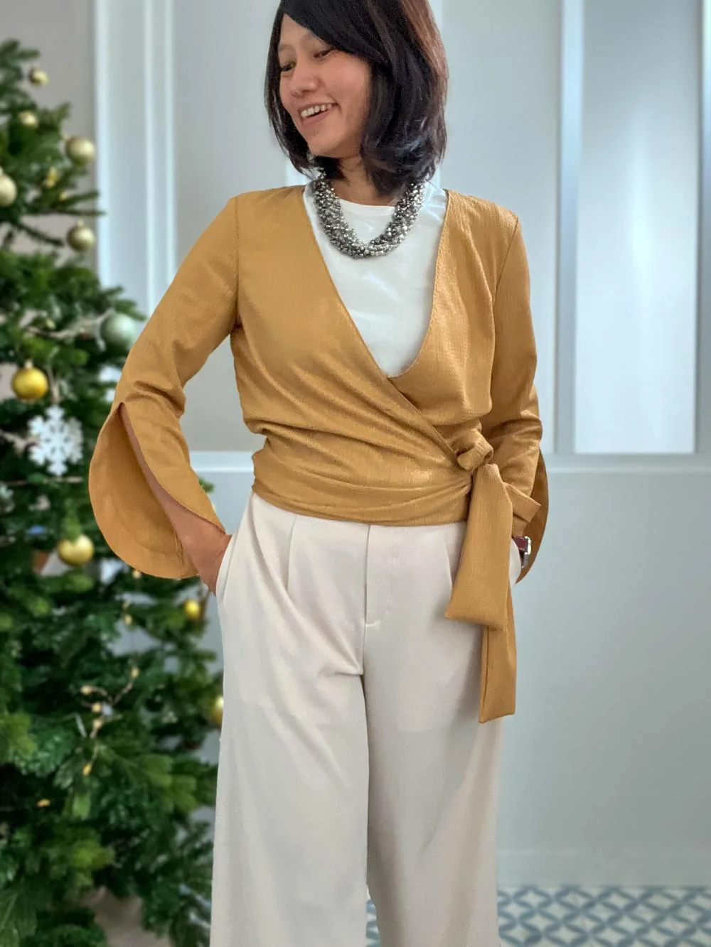 Blouse cache-coeur Lover
