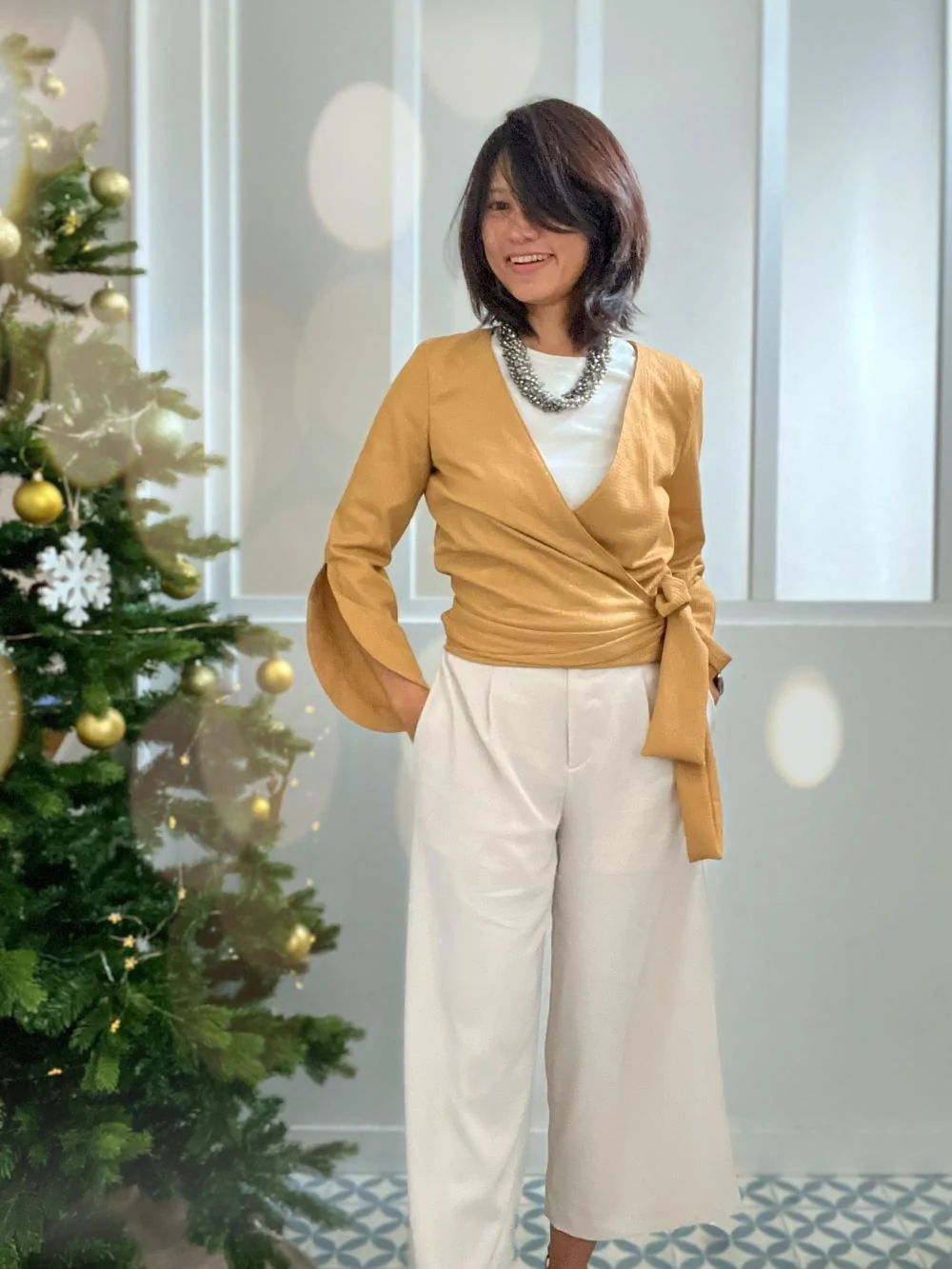 Blouse cache-coeur Lover