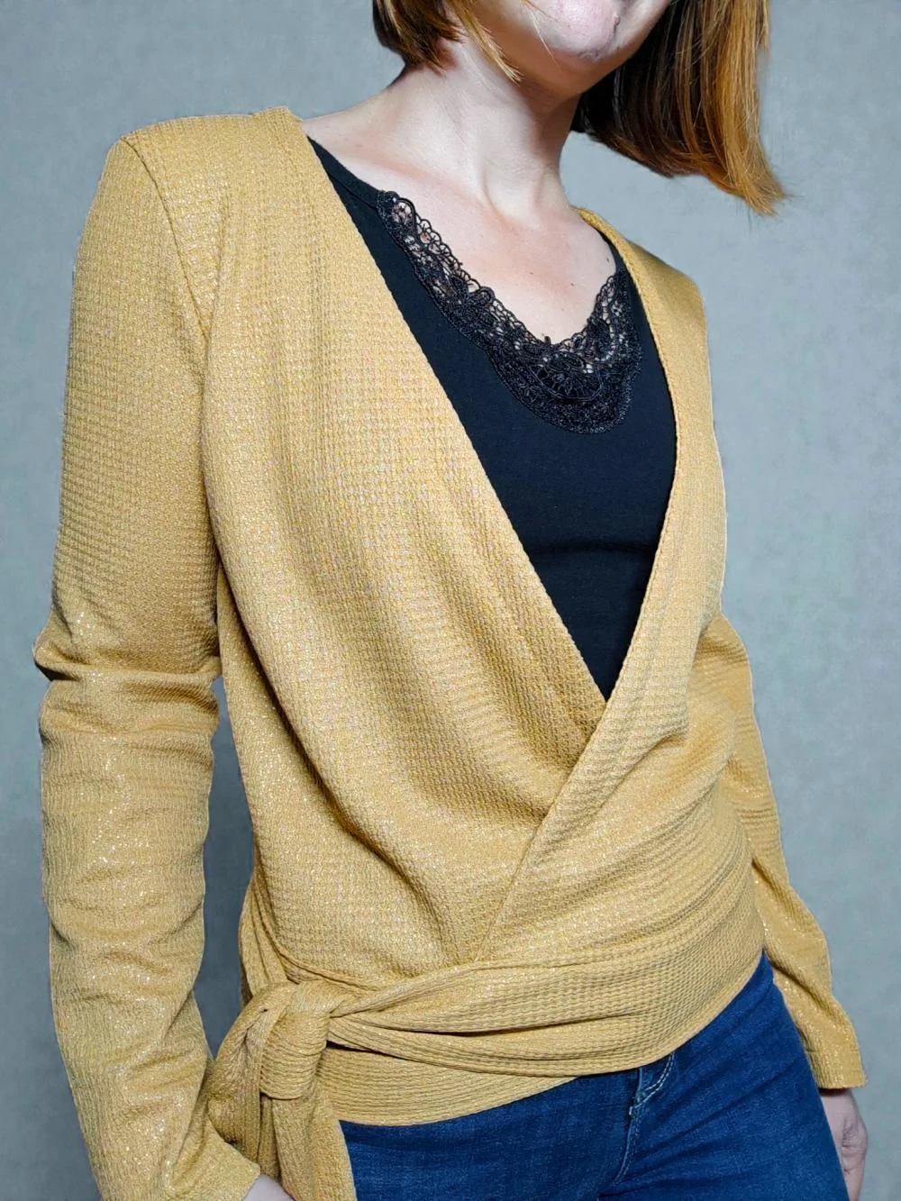 Blouse cache-coeur Lover