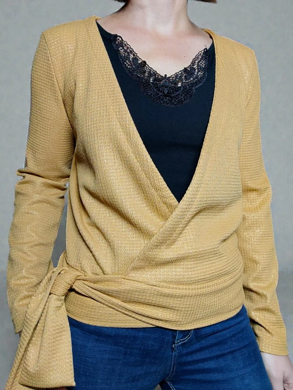 Blouse cache-coeur Lover