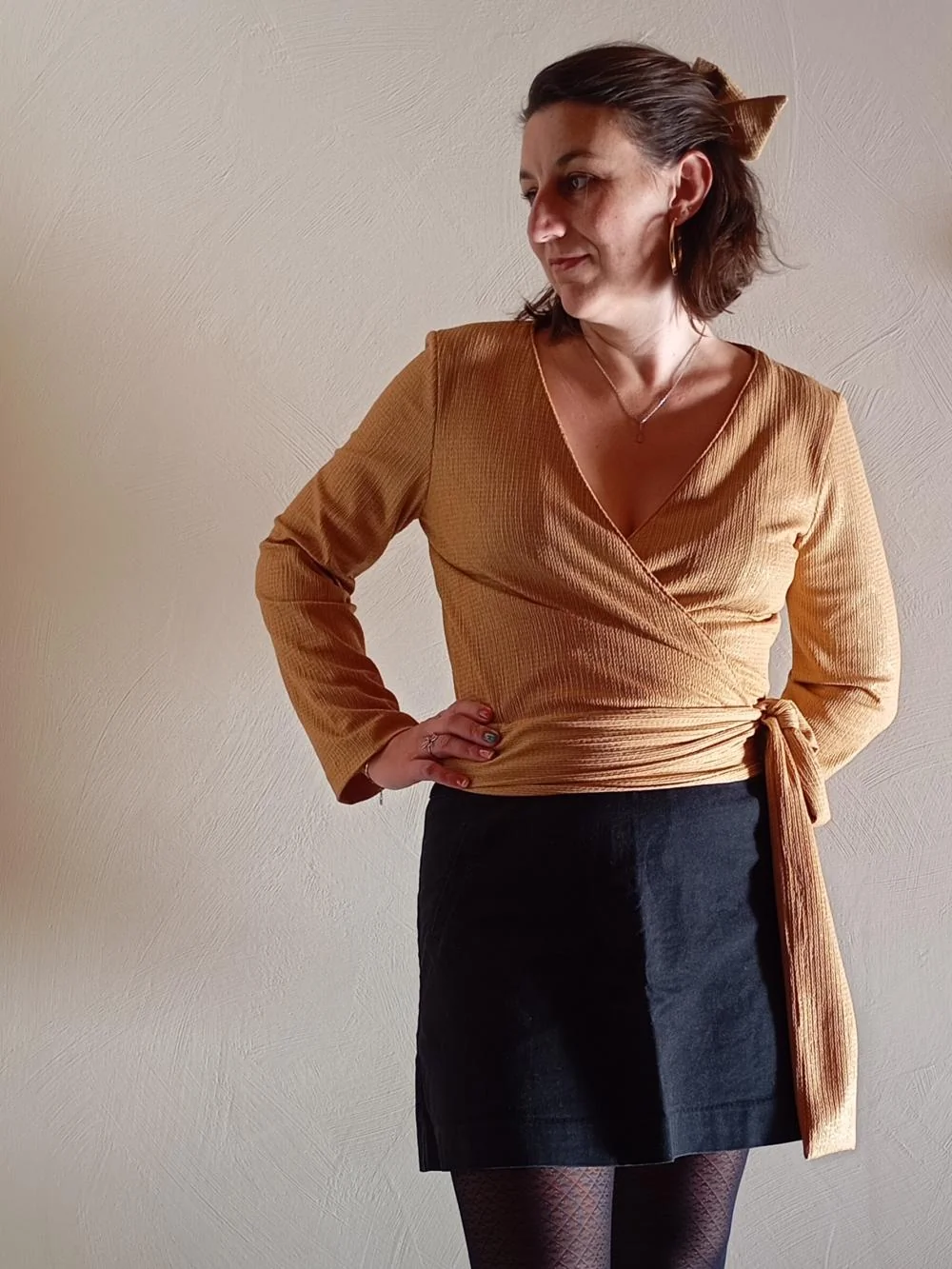Blouse cache-coeur Lover