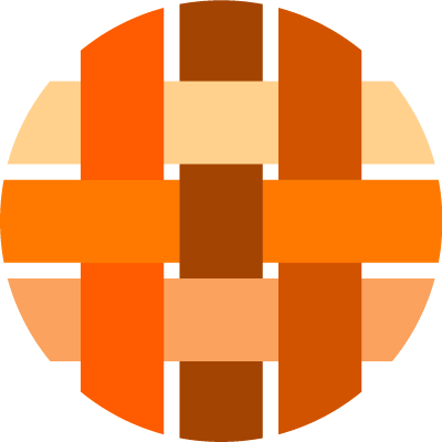 Tissus Orange